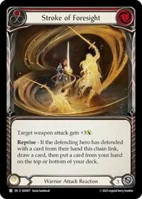 Stroke of Foresight - Silver Age Chapter 2 - Flesh and Blood TCG card