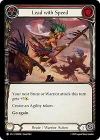 Lead with Speed - Silver Age Chapter 2 - Flesh and Blood TCG card