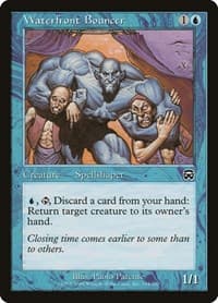 Waterfront Bouncer - Mercadian Masques - Magic: The Gathering card