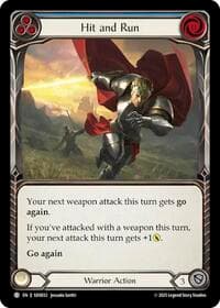 Hit and Run - Silver Age Chapter 2 - Flesh and Blood TCG card