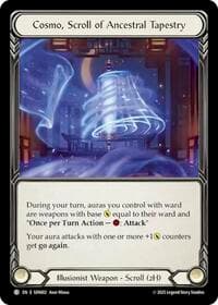 Cosmo, Scroll of Ancestral Tapestry - Silver Age Chapter 2 - Flesh and Blood TCG card