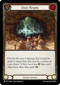 Oasis Respite (SEN017) - Silver Age Chapter 2 - Flesh and Blood TCG card