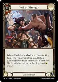 Test of Strength - Silver Age Chapter 2 - Flesh and Blood TCG card