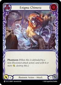 Enigma Chimera (SEN021) - Silver Age Chapter 2 - Flesh and Blood TCG card