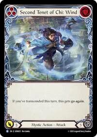 Second Tenet of Chi: Wind - Silver Age Chapter 2 - Flesh and Blood TCG card