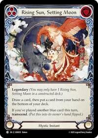 Rising Sun, Setting Moon // Inner Chi - Silver Age Chapter 2 - Flesh and Blood TCG card
