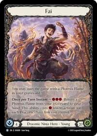 Fai (Extended Art) - Silver Age Chapter 2 - Flesh and Blood TCG card