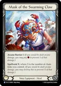 Mask of the Swarming Claw - Silver Age Chapter 2 - Flesh and Blood TCG card