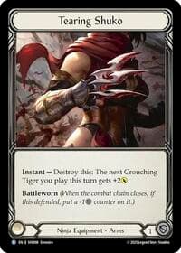 Tearing Shuko - Silver Age Chapter 2 - Flesh and Blood TCG card