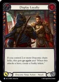 Display Loyalty - Silver Age Chapter 2 - Flesh and Blood TCG card