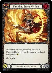 Fire that Burns Within - Silver Age Chapter 2 - Flesh and Blood TCG card