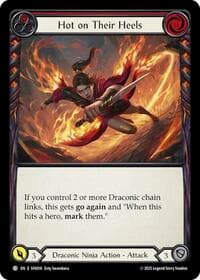 Hot on Their Heels - Silver Age Chapter 2 - Flesh and Blood TCG card