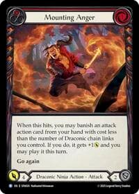 Mounting Anger - Silver Age Chapter 2 - Flesh and Blood TCG card