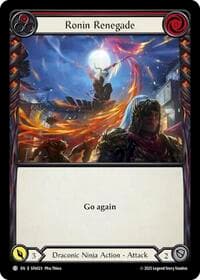 Ronin Renegade - Silver Age Chapter 2 - Flesh and Blood TCG card