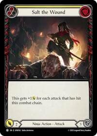 Salt the Wound - Silver Age Chapter 2 - Flesh and Blood TCG card