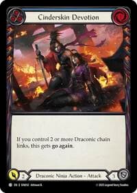 Cinderskin Devotion - Silver Age Chapter 2 - Flesh and Blood TCG card