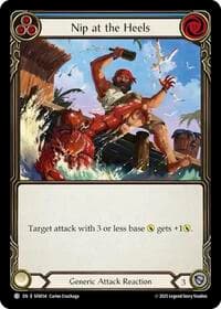 Nip at the Heels (SFA034) - Silver Age Chapter 2 - Flesh and Blood TCG card
