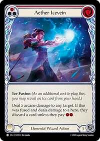 Aether Icevein (Red) - Silver Age Chapter 1 - Flesh and Blood TCG card