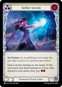 Aether Icevein (Yellow) - Silver Age Chapter 1 - Flesh and Blood TCG card