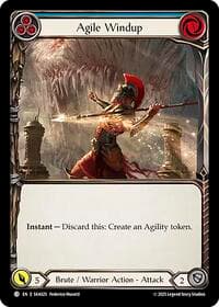 Agile Windup - Silver Age Chapter 1 - Flesh and Blood TCG card