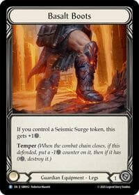 Basalt Boots - Silver Age Chapter 1 - Flesh and Blood TCG card