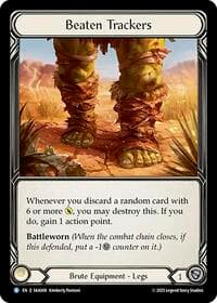Beaten Trackers - Silver Age Chapter 1 - Flesh and Blood TCG card