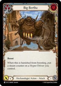 Big Bertha - Silver Age Chapter 1 - Flesh and Blood TCG card