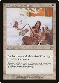 Wave of Reckoning - Mercadian Masques - Magic: The Gathering card