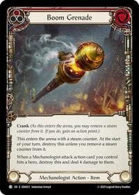 Boom Grenade - Silver Age Chapter 1 - Flesh and Blood TCG card
