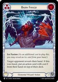 Brain Freeze - Silver Age Chapter 1 - Flesh and Blood TCG card