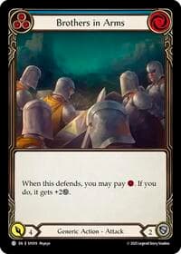 Brothers in Arms - Silver Age Chapter 1 - Flesh and Blood TCG card