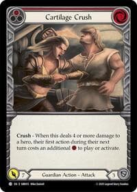 Cartilage Crush - Silver Age Chapter 1 - Flesh and Blood TCG card