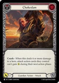 Chokeslam (Red) - Silver Age Chapter 1 - Flesh and Blood TCG card