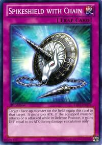 Spikeshield with Chain - Cosmo Blazer - YuGiOh card