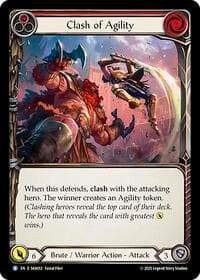 Clash of Agility - Silver Age Chapter 1 - Flesh and Blood TCG card