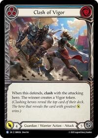 Clash of Vigor - Silver Age Chapter 1 - Flesh and Blood TCG card