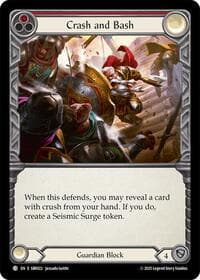 Crash and Bash - Silver Age Chapter 1 - Flesh and Blood TCG card