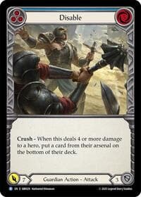 Disable - Silver Age Chapter 1 - Flesh and Blood TCG card