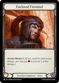 Enclosed Firemind - Silver Age Chapter 1 - Flesh and Blood TCG card
