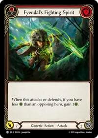 Fyendal's Fighting Spirit - Silver Age Chapter 1 - Flesh and Blood TCG card