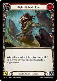 High Pitched Howl - Silver Age Chapter 1 - Flesh and Blood TCG card