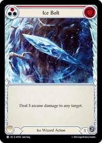 Ice Bolt (Red) - Silver Age Chapter 1 - Flesh and Blood TCG card