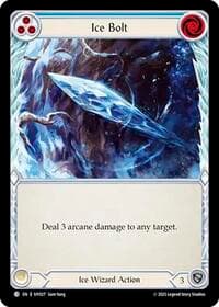 Ice Bolt (Blue) - Silver Age Chapter 1 - Flesh and Blood TCG card