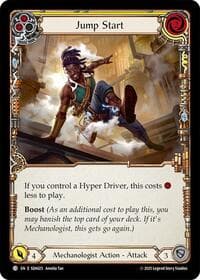 Jump Start (Yellow) - Silver Age Chapter 1 - Flesh and Blood TCG card