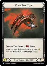 Mandible Claw - Silver Age Chapter 1 - Flesh and Blood TCG card