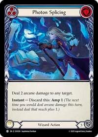 Photon Splicing - Silver Age Chapter 1 - Flesh and Blood TCG card
