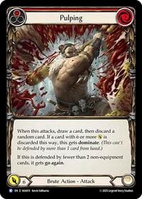 Pulping - Silver Age Chapter 1 - Flesh and Blood TCG card