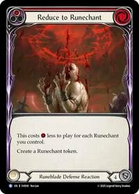 Reduce to Runechant - Silver Age Chapter 1 - Flesh and Blood TCG card
