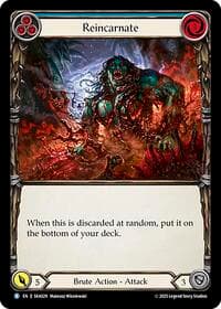 Reincarnate - Silver Age Chapter 1 - Flesh and Blood TCG card