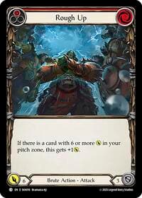 Rough Up - Silver Age Chapter 1 - Flesh and Blood TCG card